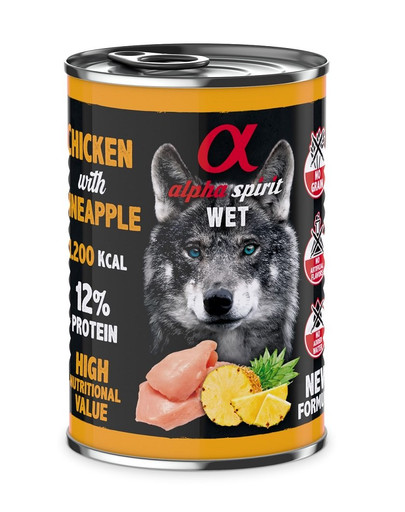 ALPHA SPIRIT Fish 35g kubiņu kārums suņiem