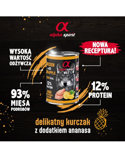 ALPHA SPIRIT Fish 35g kubiņu kārums suņiem