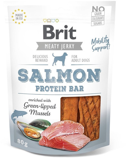 BRIT Jerky Snack lasis protein bar 80 g
