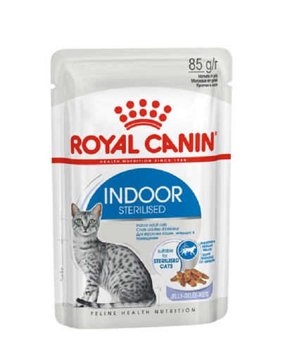 ROYAL CANIN Indoor sterilised želejā 85g