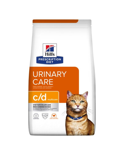 HILL'S Prescripition Diet Feline c/d Multicare dla kotów 8 kg