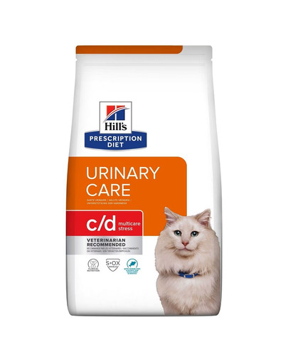 HILL'S Prescription Diet Feline c/d Multicare Stress Okeāniska zivs 8kg