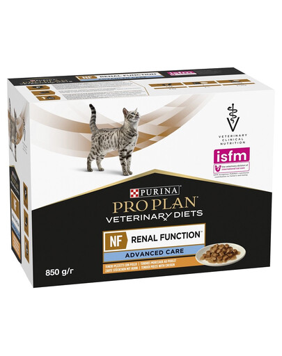 PURINA PRO PLAN Veterinary Diet Feline Advanced Care Kurczak 10x85g