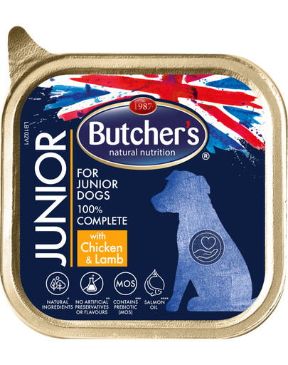 BUTCHER'S Gastronomia Junior konservi ar vistas gaļu 150 g
