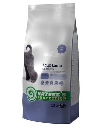 NATURES PROTECTION Dog Adult with Lamb 12 kg