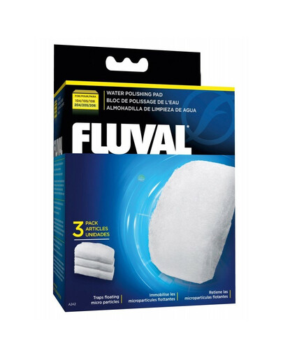 FLUVAL Kabeļa filtra ieliktnis 105-205 3gab.