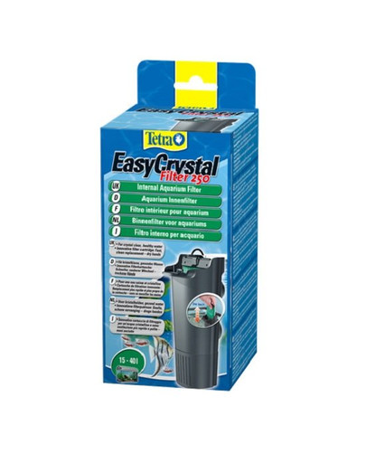 Tetra Easycrystal Filter 250 - Iekštelpu filtrs 15-40 litru akvārijiem.