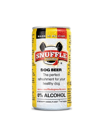 SNUFFLE Dog Beer Chicken 250 ml przysmak dla psa