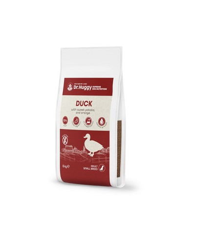 DR HUGGY Supreme Dog Nutrition pīle ar batātiem un tomātiem 6kg