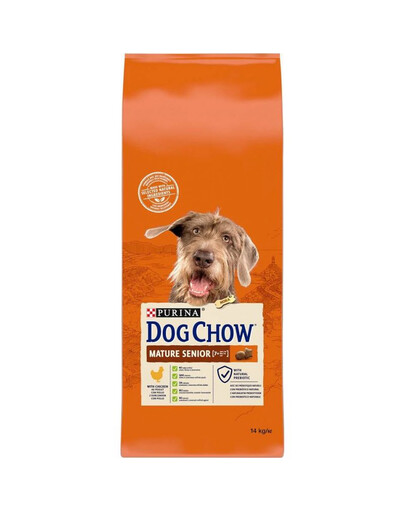 DOG CHOW Mature Senior Chicken 14kg