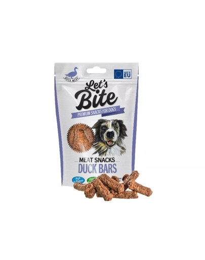 BRIT Let’s Bite Meat Snacks bars 80g pīļu batoniņi