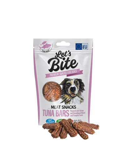 BRIT Let’s Bite Meat Snacks bars 80g tunzivju batoniņi