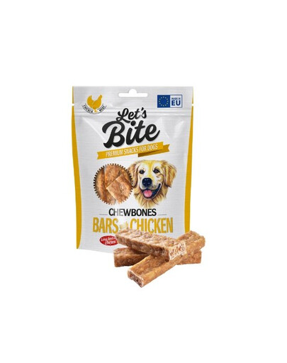 BRIT Let’s Bite Chewbones bars 175g vistas batoniņi