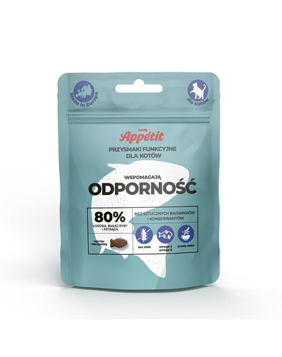 COMFY Appetit Funkcionālā kaķu ārstēšana Imunitāte 70 g