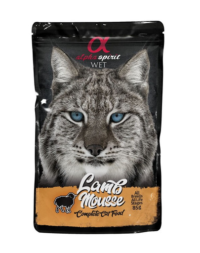 ALPHA SPIRIT Jēra muss maisiņos 85g