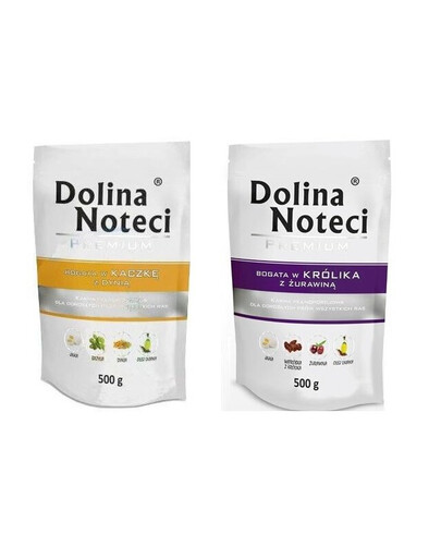 DOLINA NOTECI Premium Rich pīle + trusis / izmēģinājumu iepakojums 500 g