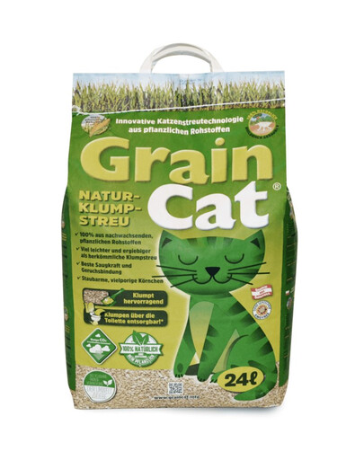 GRAIN CAT dabīgie graudaugu graudu ķepu pakaiši