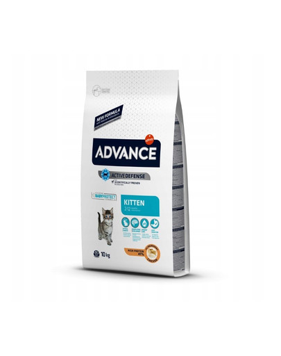 ADVANCE Kitten sausā barība kaķēniem 10 kg