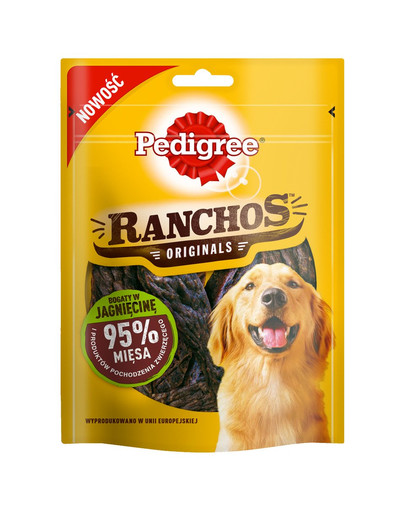 PEDIGREE Ranchos Originals 8x70g - suņu kārumi ar jēra gaļu