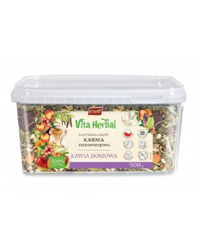 VITAPOL Vita Zāļu barība mājdzīvniekiem 900g