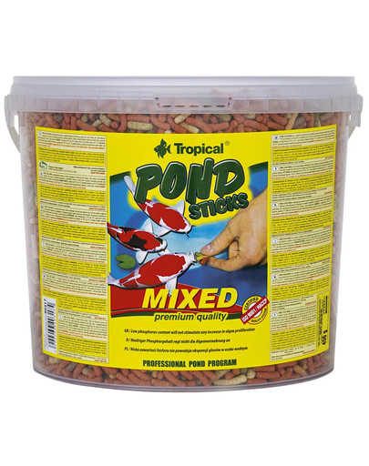 TROPICAL POND Kociņi jaukti 5 l (430 g)