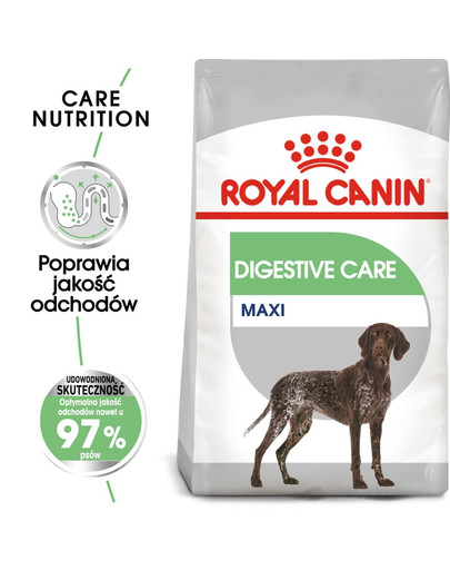 ROYAL CANIN Maxi Digestive Care sausā barība pieaugušiem suņiem, lielām šķirnēm ar jutīgu gremošanas traktu 12 kg