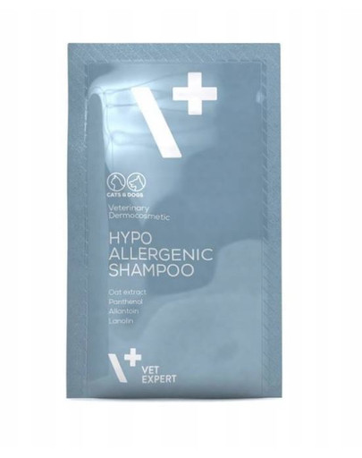 VETEXPERT Hypoallergenic Shampoo sunim un kaķim 15 ml