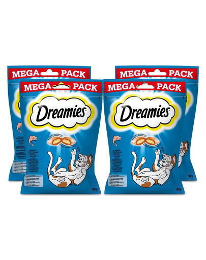 DREAMIES Mega Pack 180g - kaķu kārums ar gardu sieru