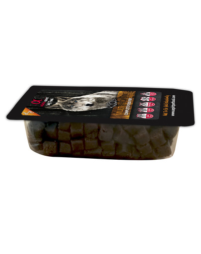 ALPHA SPIRIT Pilnvērtīga, mīksta pusmitrā barība suņiem Multiproteina, 9 kg