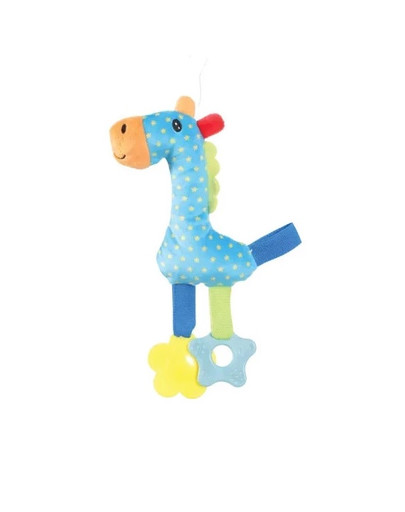 ZOLUX plīša rotaļlieta, žirafe Rio, zilā krāsā
