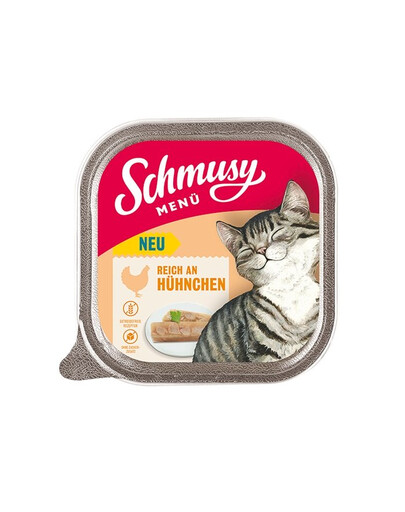 SCHMUSY MENÜ ar vistas gaļu 32*100 g