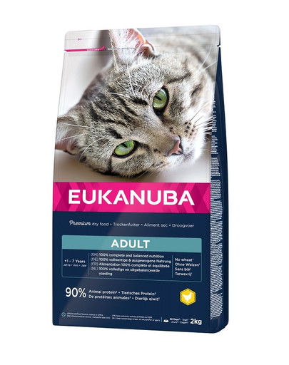 EUKANUBA Cat Adult All Breeds Top Condition Chicken & Liver 2 kg