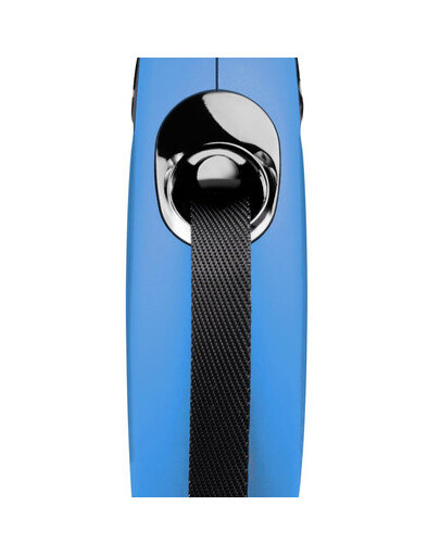 Flexi New Classic S pavada (lente), 5 m, līdz 15 kg, zila