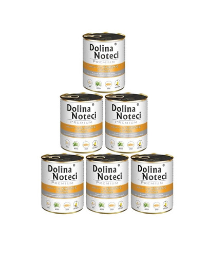 DOLINA NOTECI Premium Rich in Duck ar ķirbjiem 6x800 g