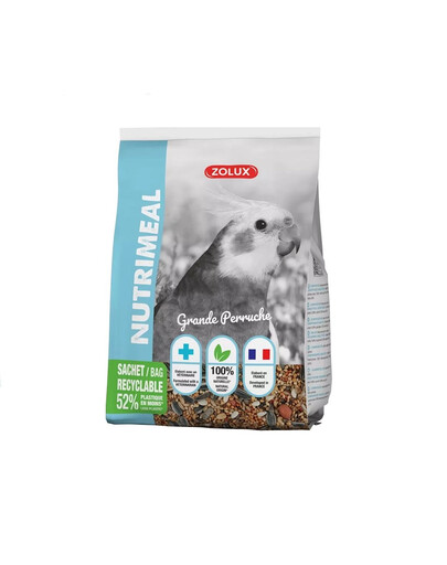ZOLUX NUTRIMEAL 3 maisījums lieliem papagaiļiem 800 g