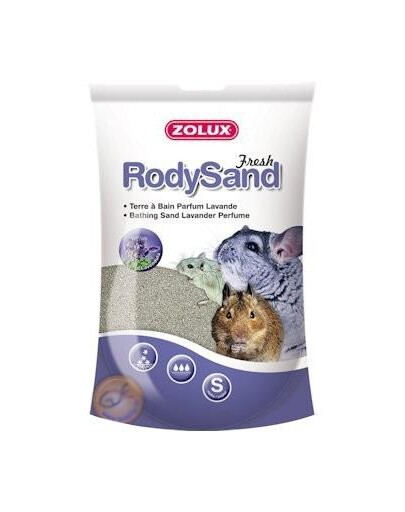 Zolux smiltis peldēšanai Rody Sand 2 l, lavandas aromāts