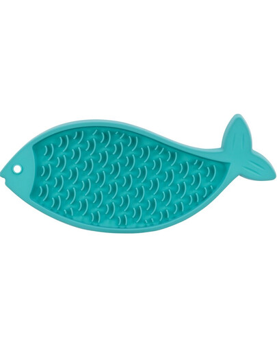 TRIXIE Lick'n'Snack paklājiņš zivs formā 28 cm