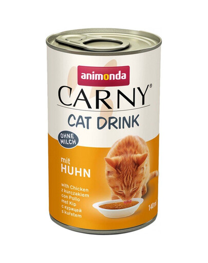 ANIMONDA Carny Cat Drink with Chicken 140 ml ar vistas gaļu