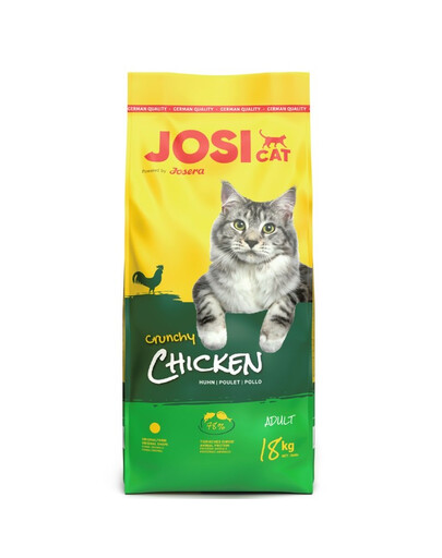 JOSERA JosiCat Crunchy Chicken 18kg pieaugušiem kaķiem