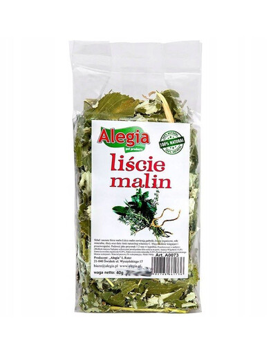 ALEGIA Aveņu lapas grauzējiem un trušiem 40g