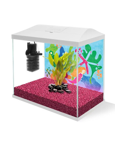 AQUAEL akvārija komplekts Leddy Mini 35 balts