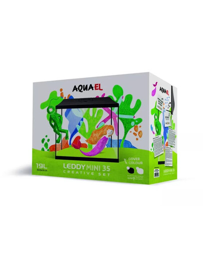 AQUAEL akvārija komplekts Leddy Mini 35 balts