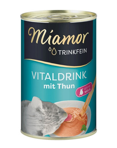 MIAMOR Trinkfein Tunča zupa kaķiem 135 g