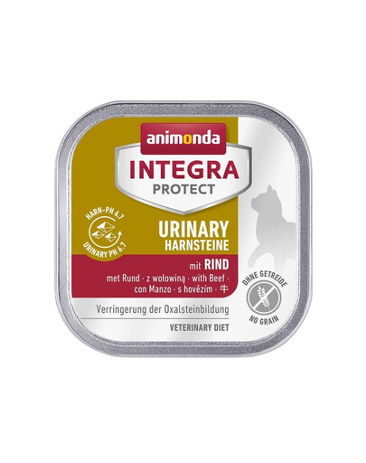 ANIMONDA Integra Protect Urinary Oxalate with Beef 100 g ar liellopu gaļu