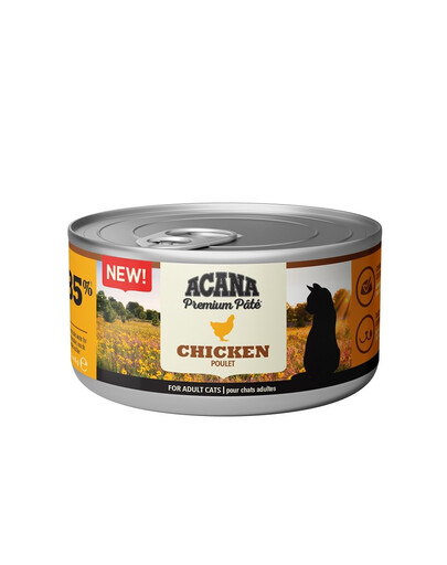 ACANA Premium Pate Vistas pastēte kaķiem 8 x 85 g