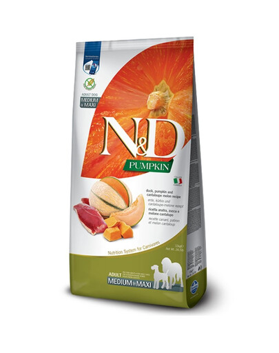 FARMINA N&D Pumpkin Duck&Cantaloupe Melon Adult Medium&Maxi 100g