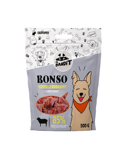 MR. BANDIT Bonso aitas gaļas kubiņi suņiem 500 g