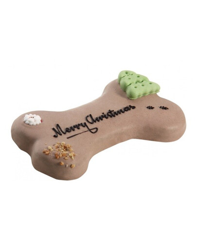Lolo Pets torte suņiem „Merry Christmas“ ar riekstiem un šokolādi 250 g