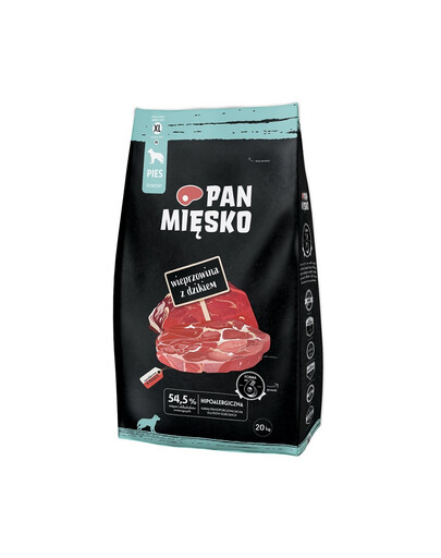 PAN MIĘSKO Cūkgaļa ar mežacūku M 20 kg