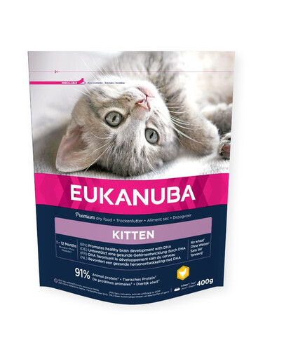 EUKANUBA Kitten Healthy Start Rich in Vista 400g
